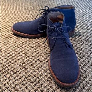 Aquatalia Men's Blue Chukka Boots